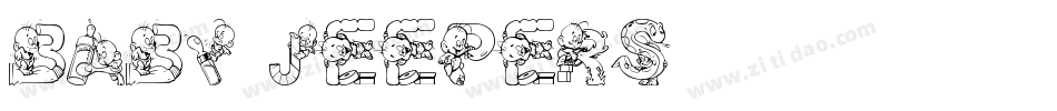 Baby Jeepers字体转换